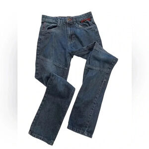 Survival Gear Moto Blue  Straight Leg Jeans Size 14